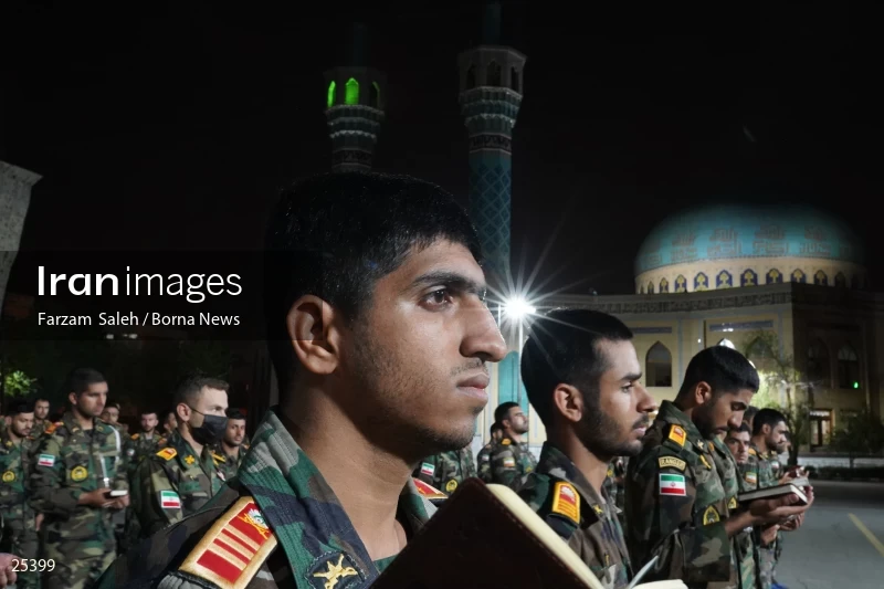 Qadr Night in Imam Ali Army Officer University (21st day of Ramadan)