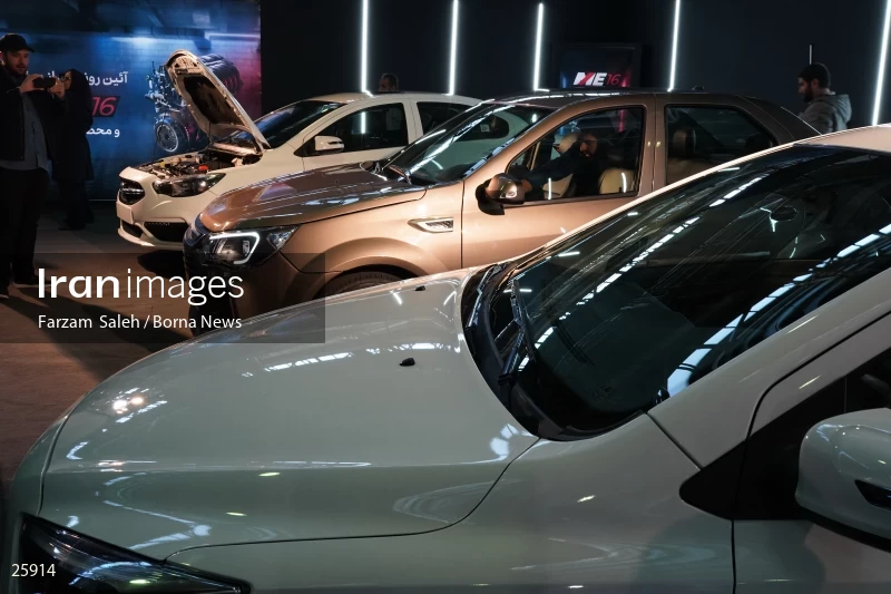 Unveiling of Cadila and Shahin Plus cars at Saipa Automobile Factory