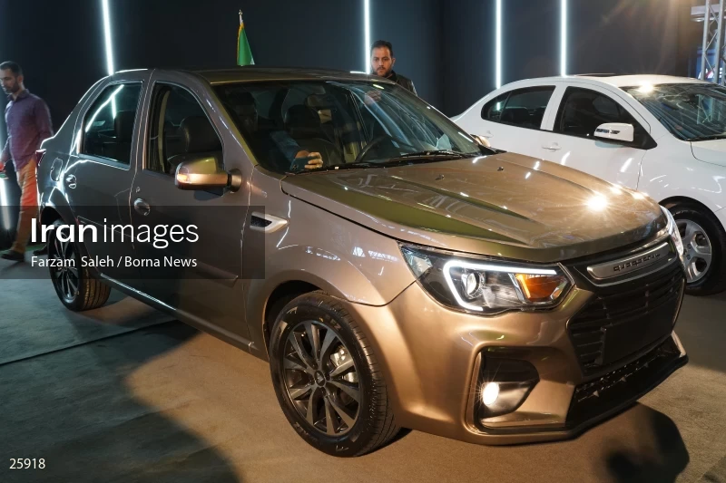 Unveiling of Cadila and Shahin Plus cars at Saipa Automobile Factory