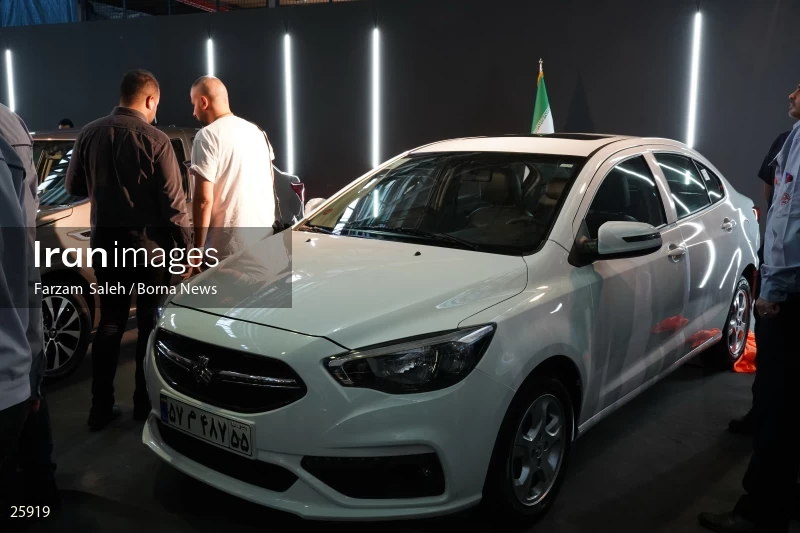 Unveiling of Cadila and Shahin Plus cars at Saipa Automobile Factory