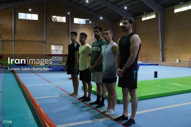 Iranian national gymnastics team camp