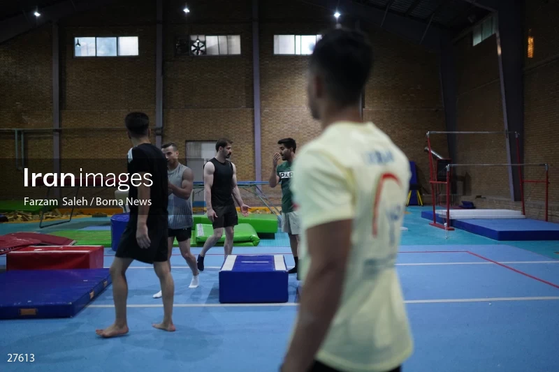 Iranian national gymnastics team camp