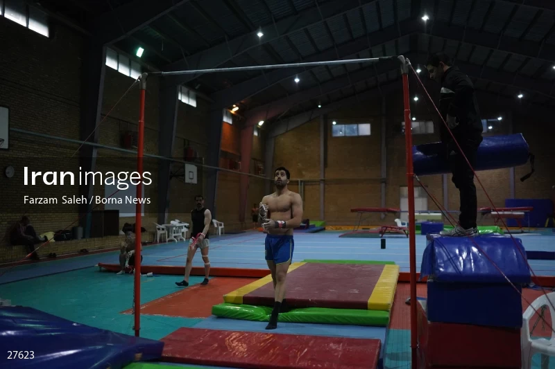 Iranian national gymnastics team camp