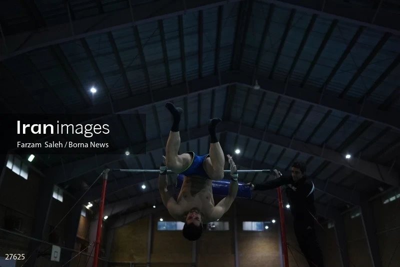 Iranian national gymnastics team camp