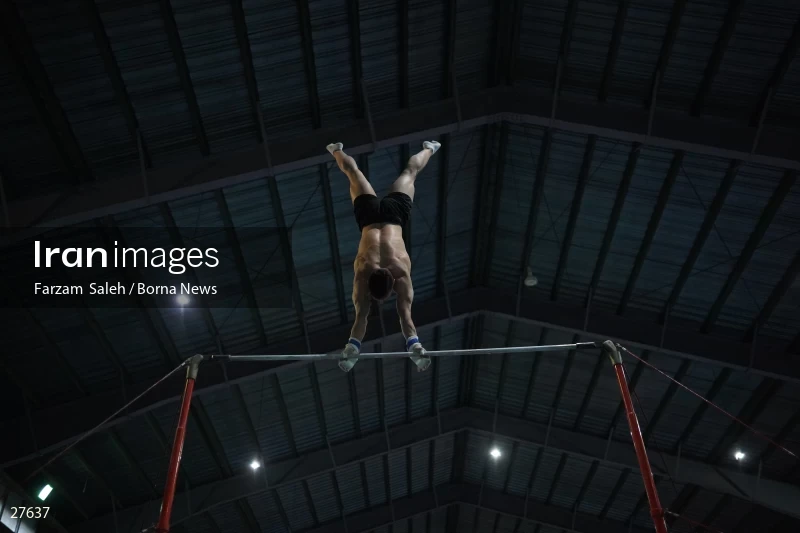 Iranian national gymnastics team camp