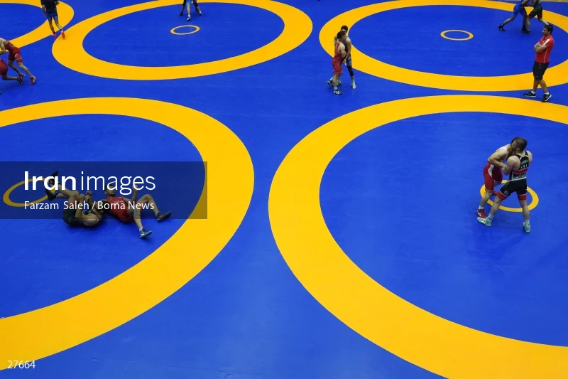 National Greco-Roman wrestling team camp