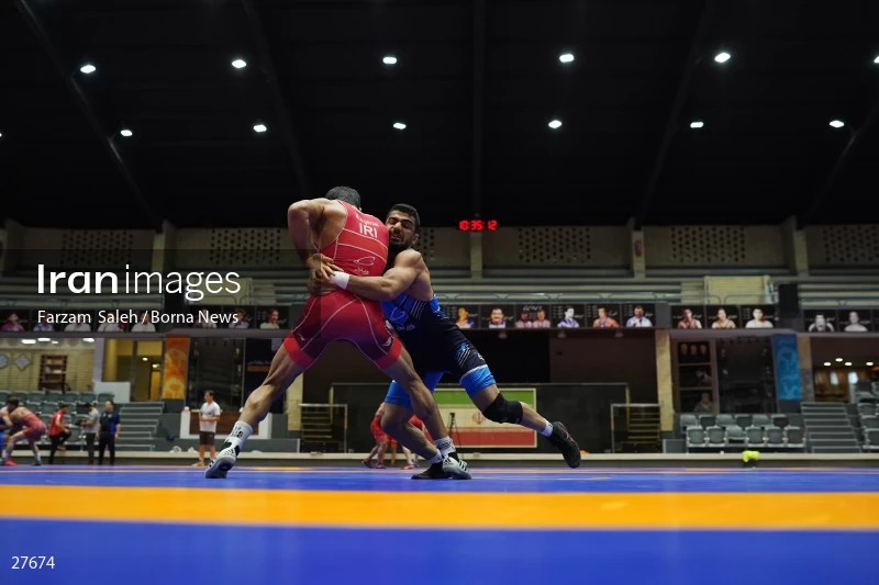 National Greco-Roman wrestling team camp