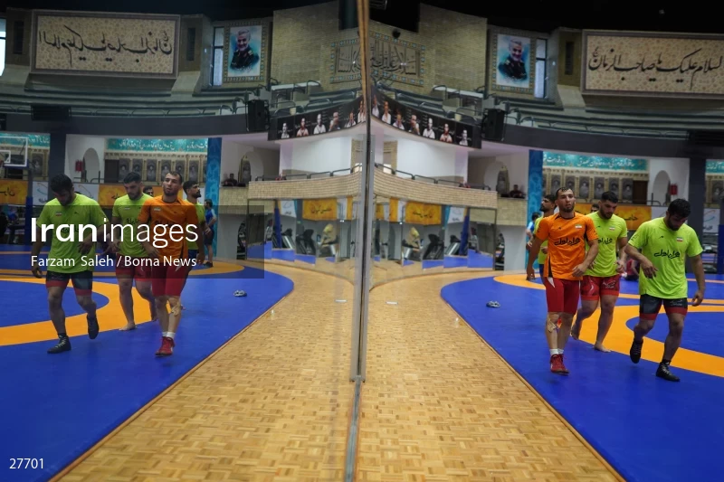 National Greco-Roman wrestling team camp