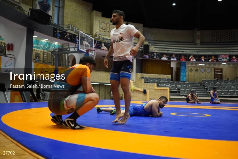 National Greco-Roman wrestling team camp