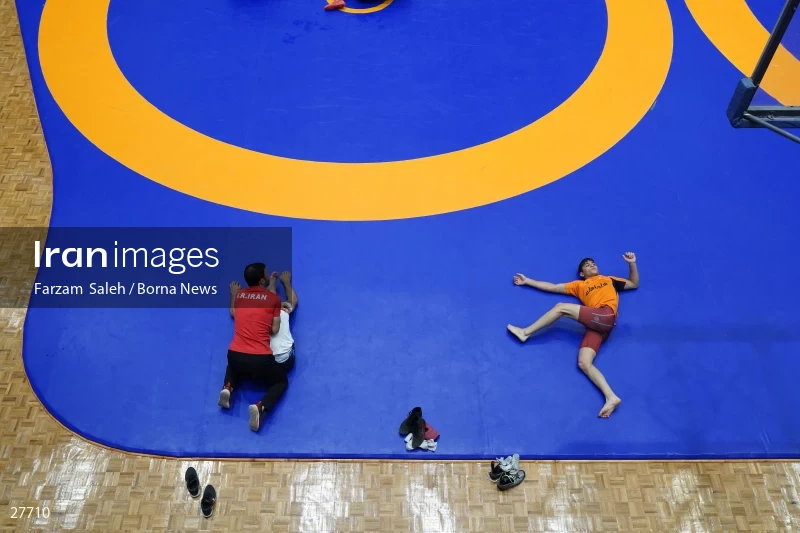 National Greco-Roman wrestling team camp