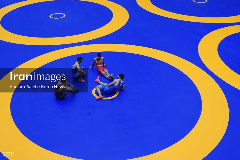 National Greco-Roman wrestling team camp