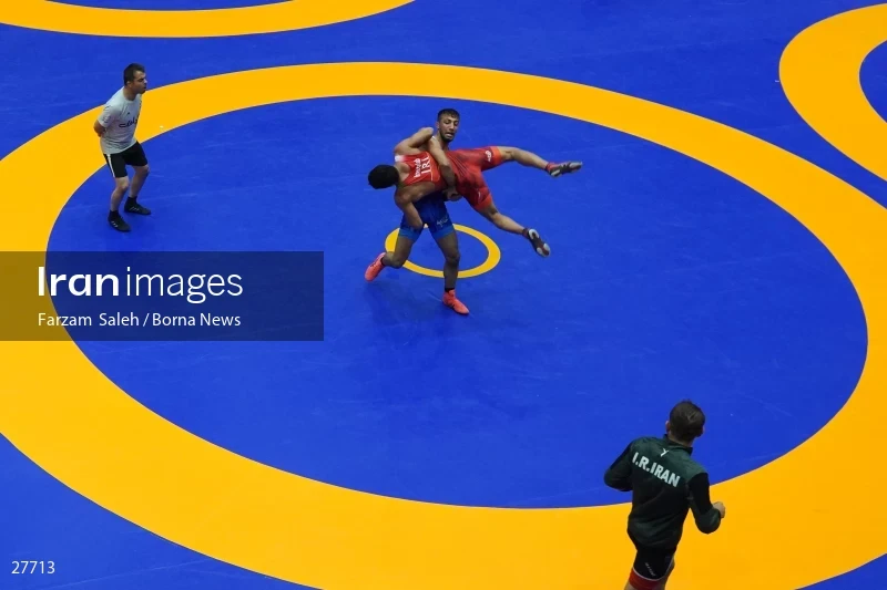 National Greco-Roman wrestling team camp