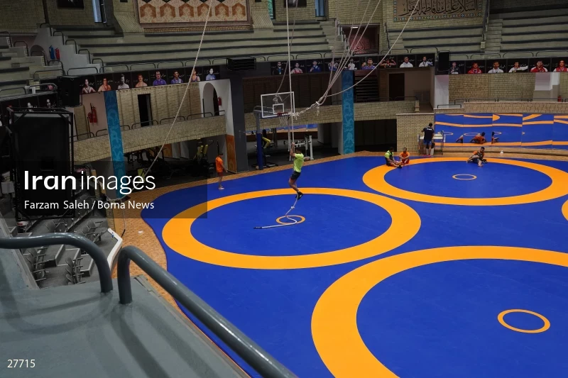 National Greco-Roman wrestling team camp
