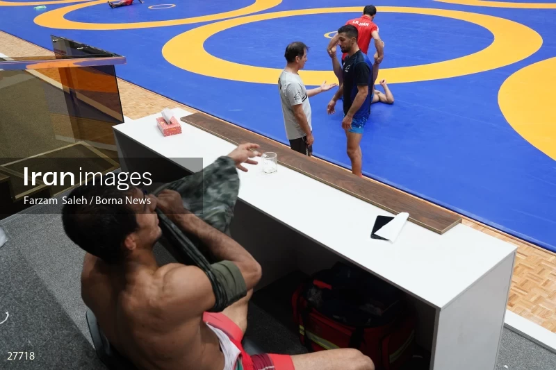 National Greco-Roman wrestling team camp