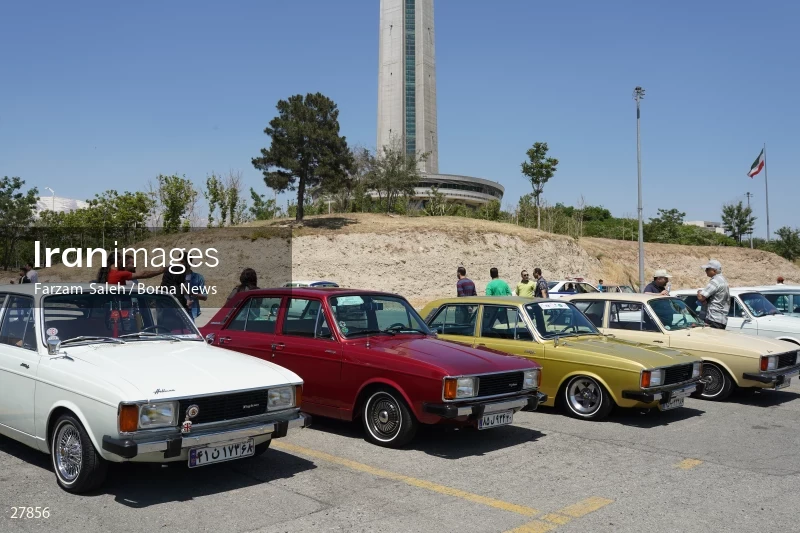 Paykan Lovers gathering in Tehran