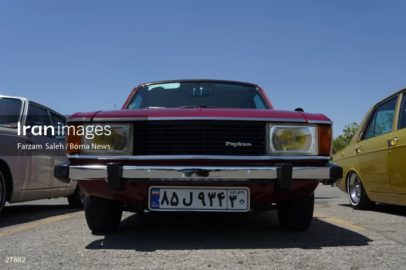 Paykan Lovers gathering in Tehran
