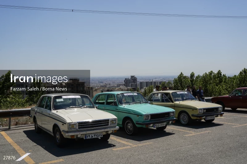 Paykan Lovers gathering in Tehran