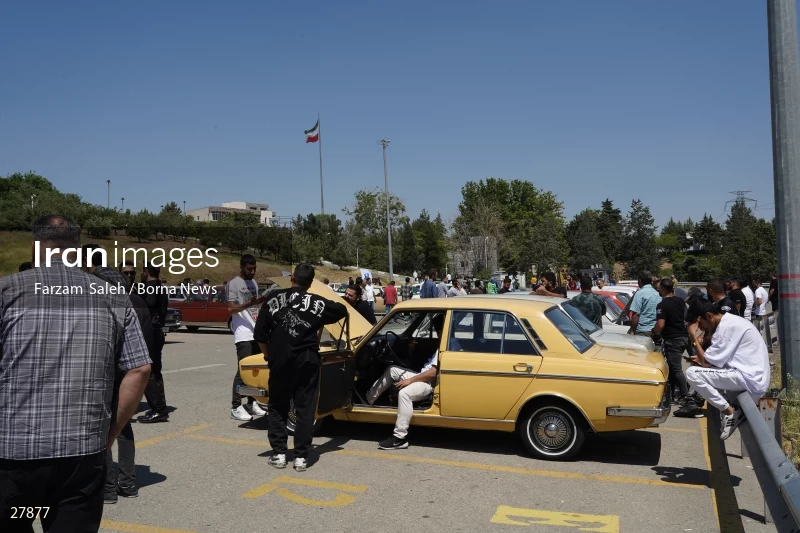 Paykan Lovers gathering in Tehran