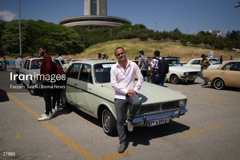 Paykan Lovers gathering in Tehran
