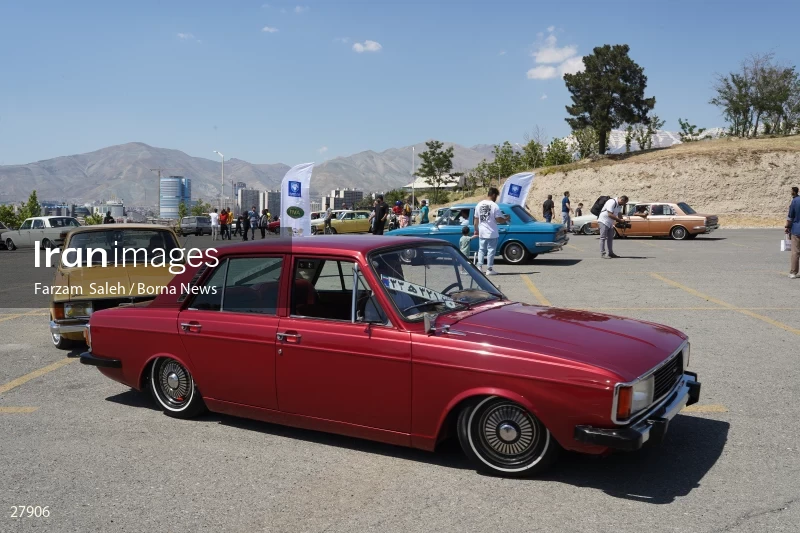 Paykan Lovers gathering in Tehran