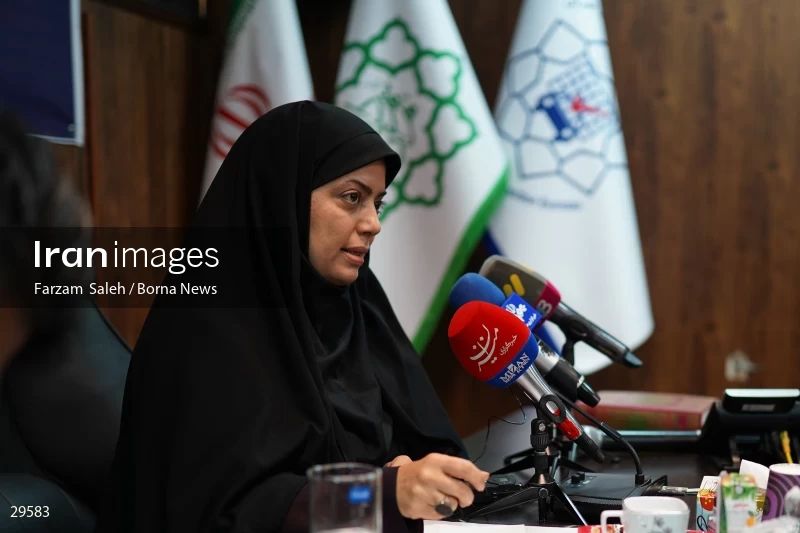Press conference of the CEO of the Central Headquarters of Technical Inspection of Tehran's vehicles