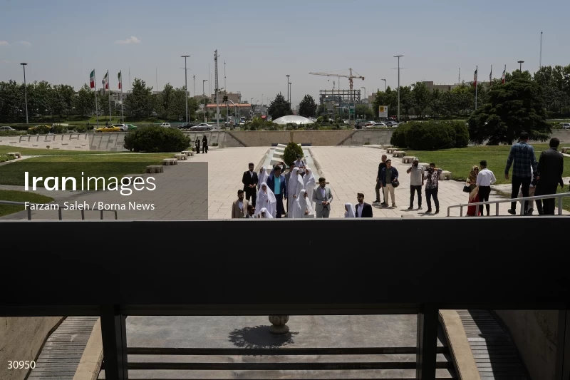 Marriage ceremony of 14 Turkmen couples in Tehran