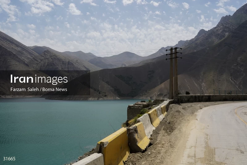 Chalus Road 8 days after the flood