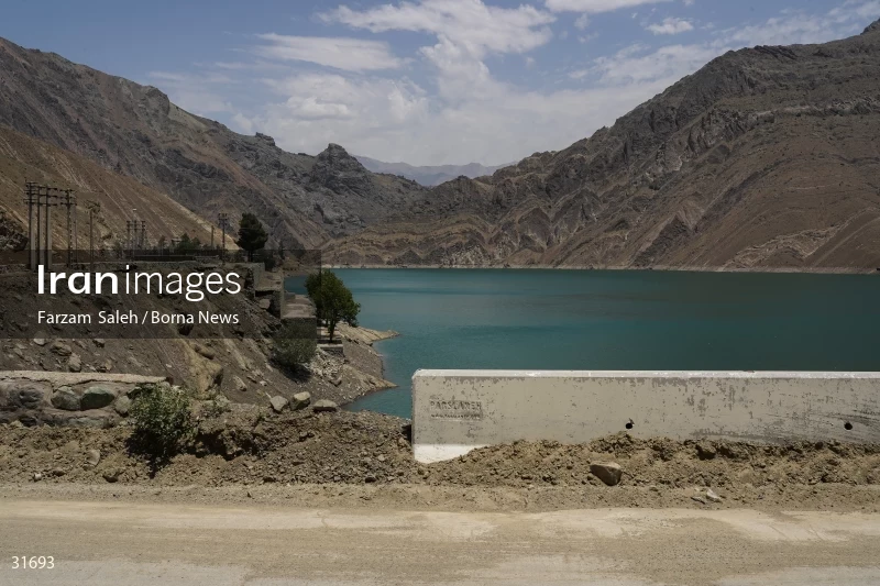 Chalus Road 8 days after the flood