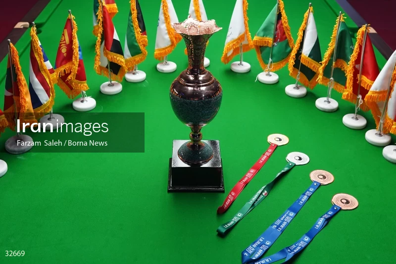 The Final of the Asian 6 Reds Snooker Championships