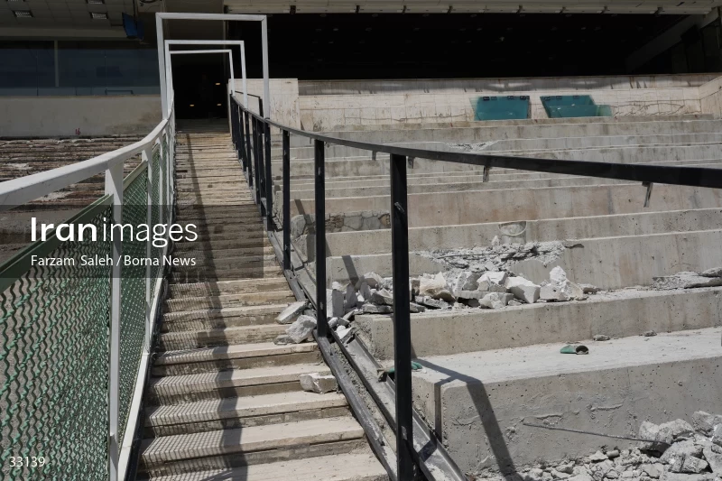 Renovation of Tehran's Azadi Stadium