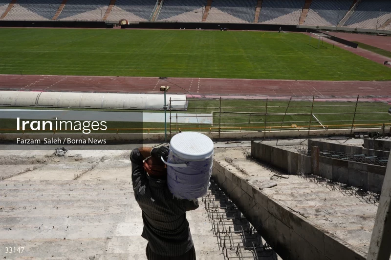 Renovation of Tehran's Azadi Stadium