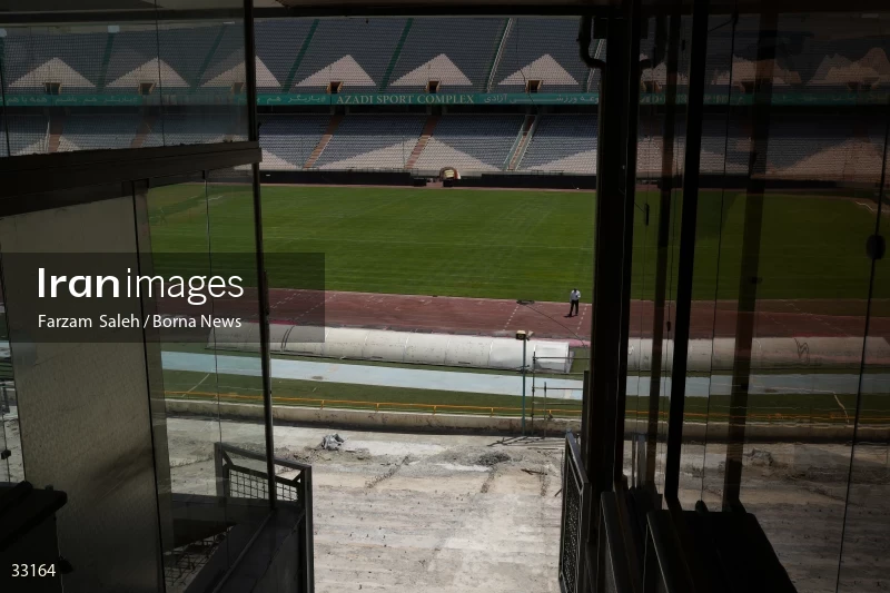 Renovation of Tehran's Azadi Stadium