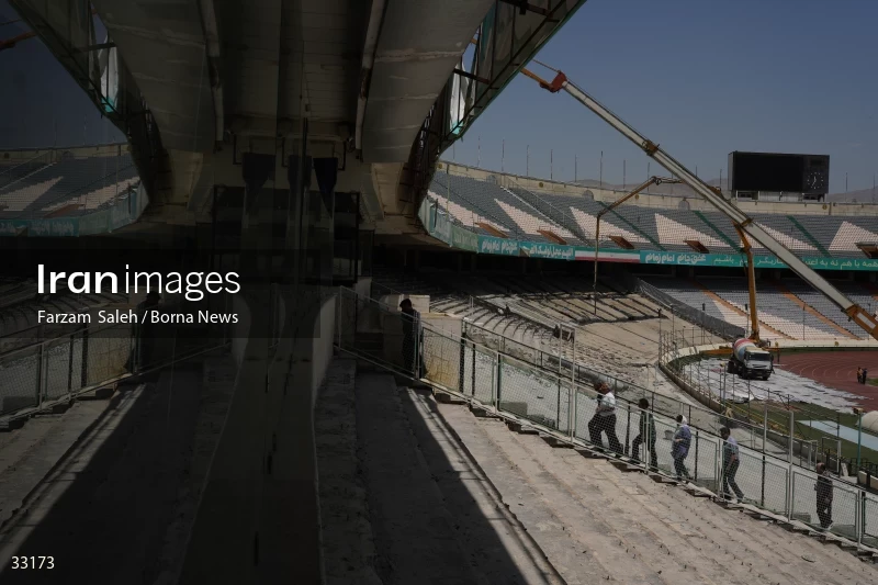 Renovation of Tehran's Azadi Stadium