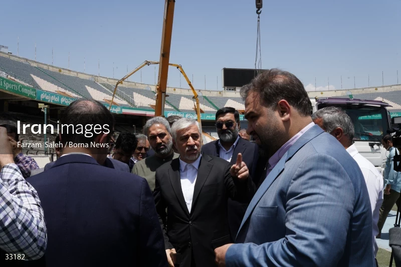 Renovation of Tehran's Azadi Stadium