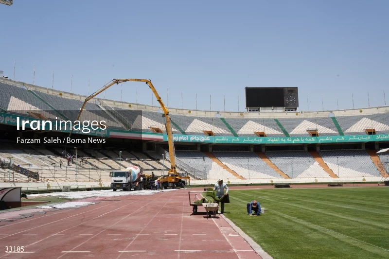 Renovation of Tehran's Azadi Stadium