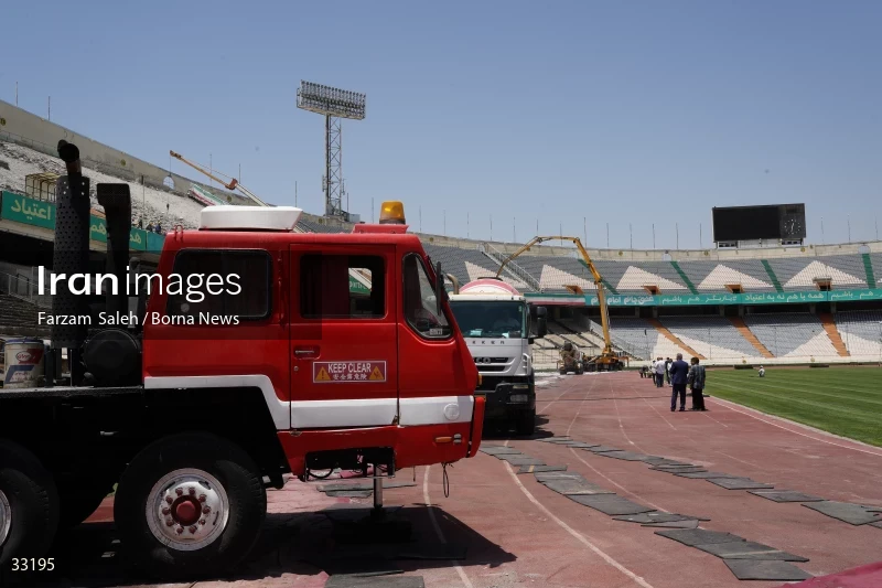 Renovation of Tehran's Azadi Stadium