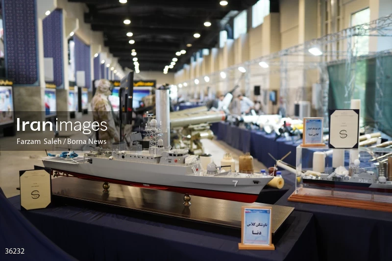 Foreign attaches visit defense achievements exhibition in Tehran