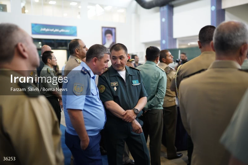 Foreign attaches visit defense achievements exhibition in Tehran