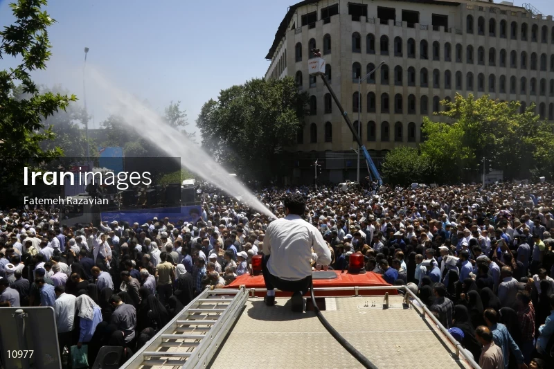 Funeral for victims of Tehran terror attacks