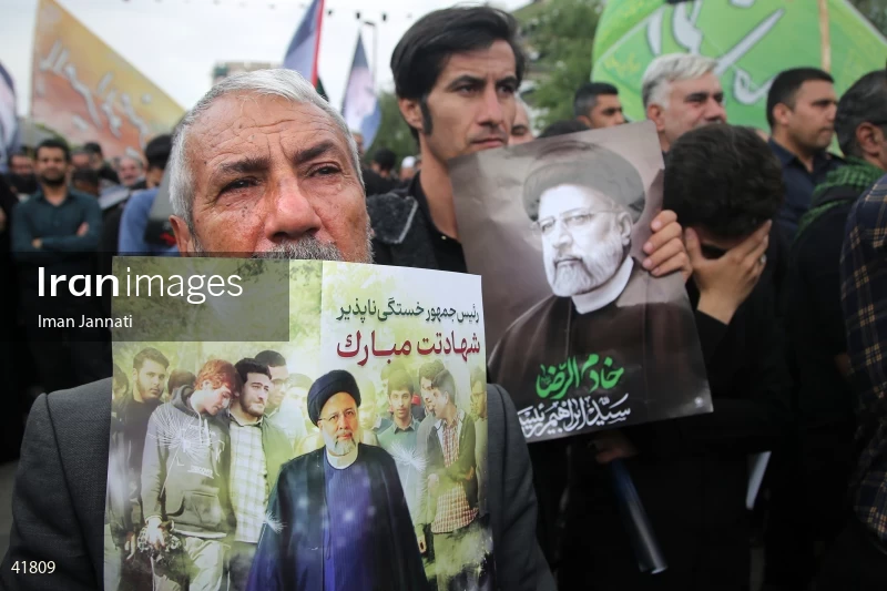 The funeral for Seyed Ebrahim Raisi, the President of Iran, and his companions in Mashhad