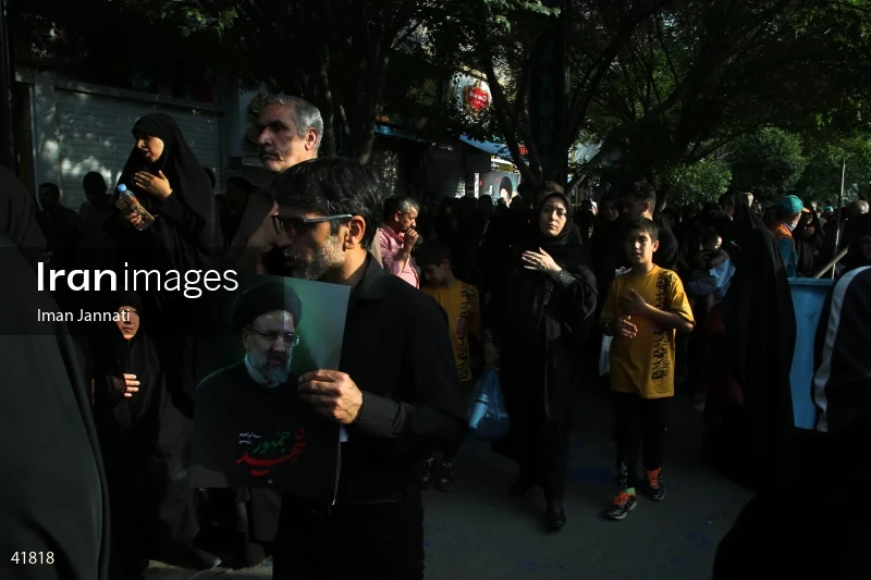 The funeral for Seyed Ebrahim Raisi, the President of Iran, and his companions in Mashhad