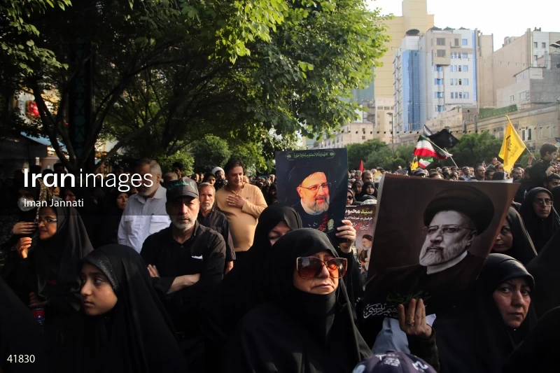 The funeral for Seyed Ebrahim Raisi, the President of Iran, and his companions in Mashhad