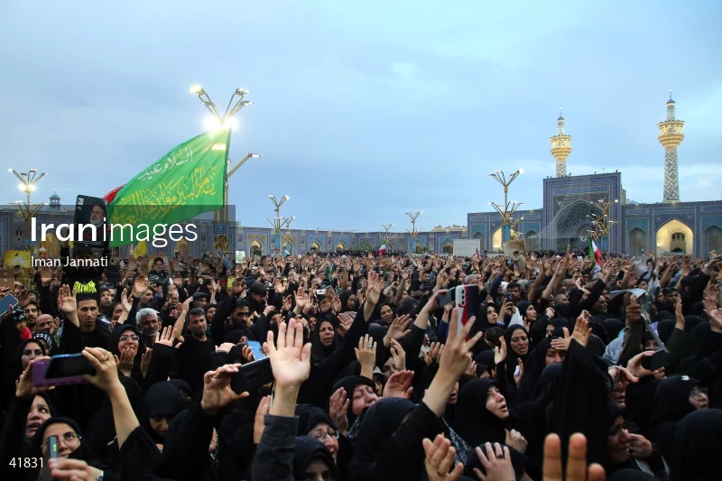 The funeral for Seyed Ebrahim Raisi, the President of Iran, and his companions in Mashhad