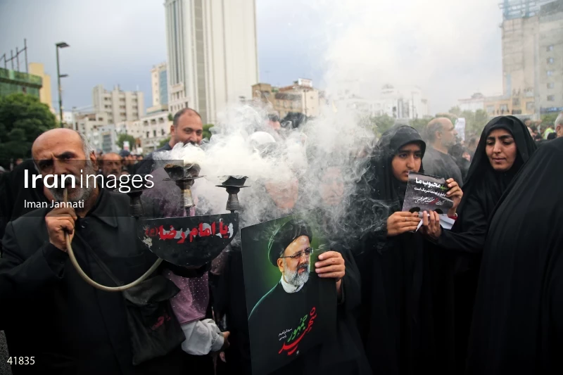 The funeral for Seyed Ebrahim Raisi, the President of Iran, and his companions in Mashhad