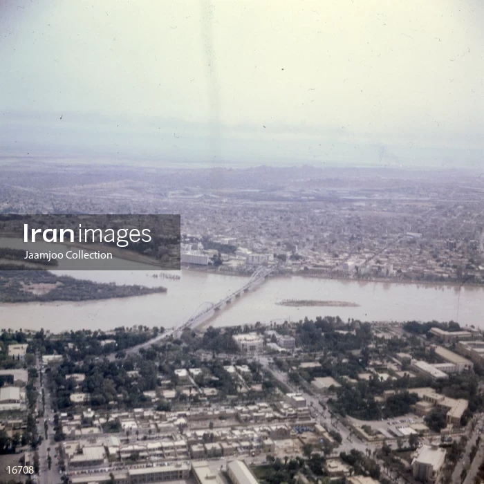 Aerial view of Ahvaz