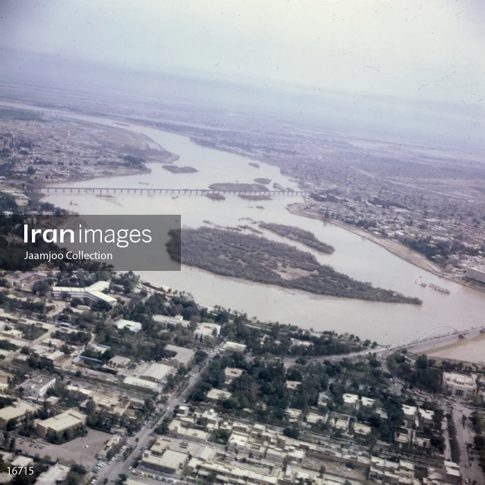 Aerial view of Ahvaz