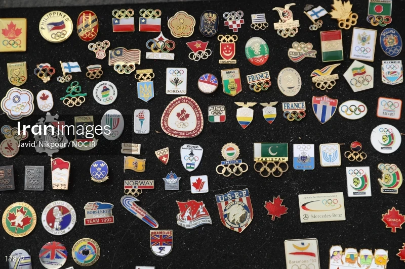 collection of Olympic pins