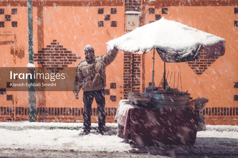 Tehran in Snow