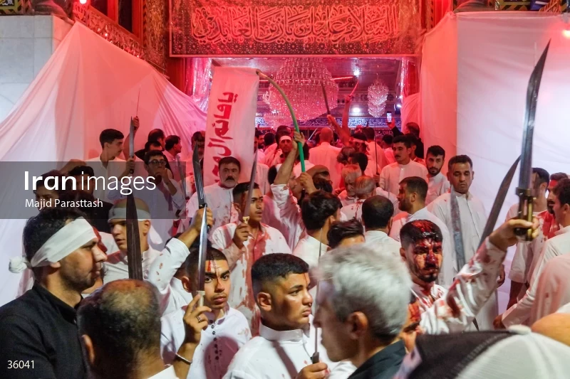Tatbir rituals in Karbala