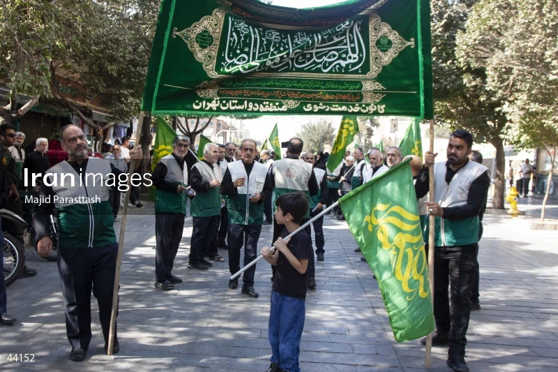 The Gathering of Razavi Volunteers at the Shrine of Abdul Azim al-Hasani